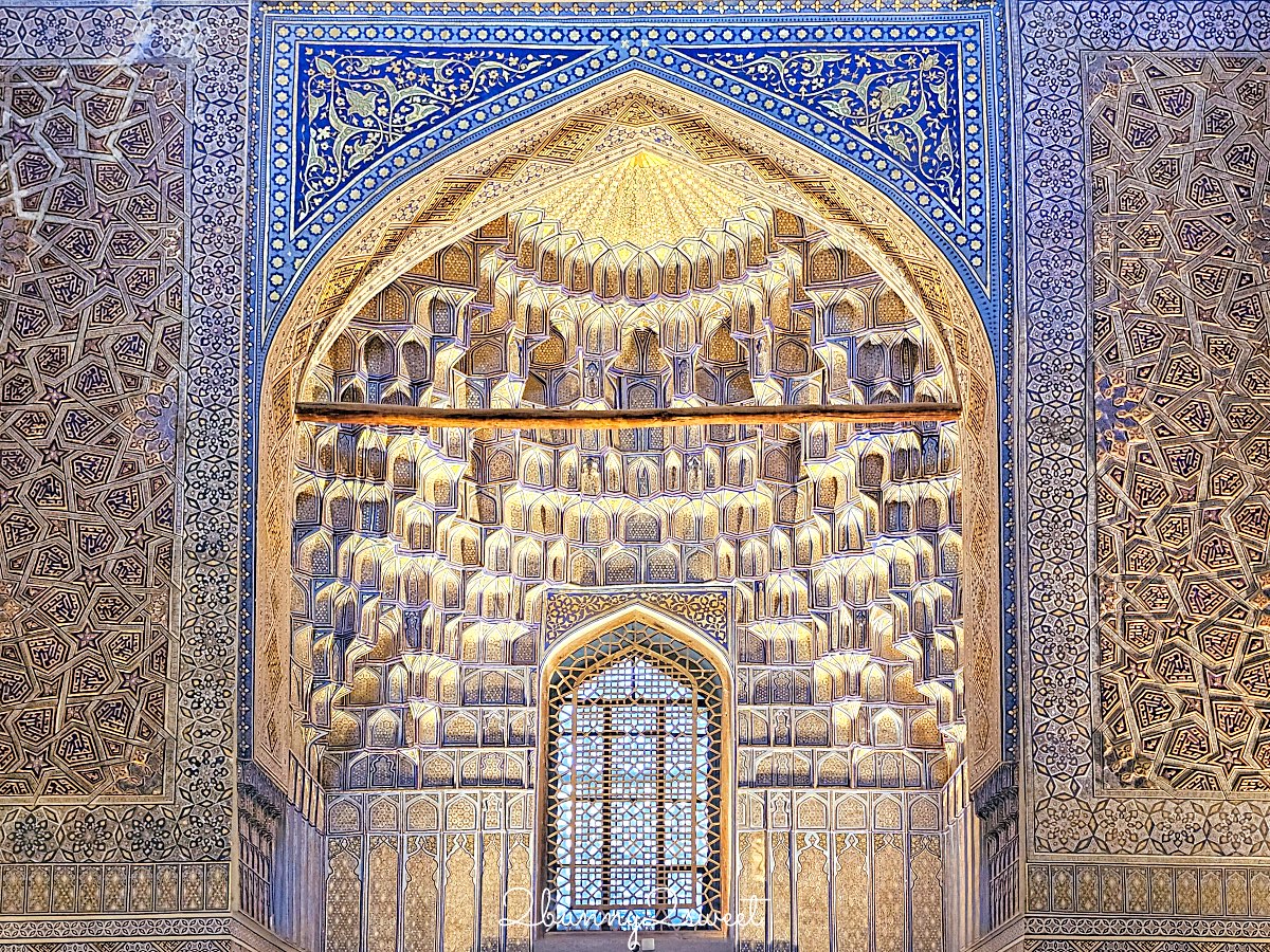 【帖木兒陵墓 Gur-e-Amir】薩馬爾罕必訪藍色穹頂地標，帖木兒長眠之地與中亞最華麗陵墓 @兔兒毛毛姊妹花