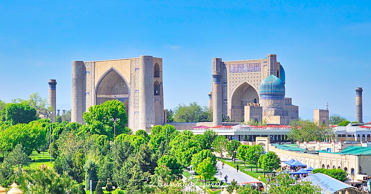 【比比哈奴清真寺 Bibi-Khanym Mosque】撒馬爾罕必訪景點：世界最大清真寺的壯麗與傳說 @兔兒毛毛姊妹花