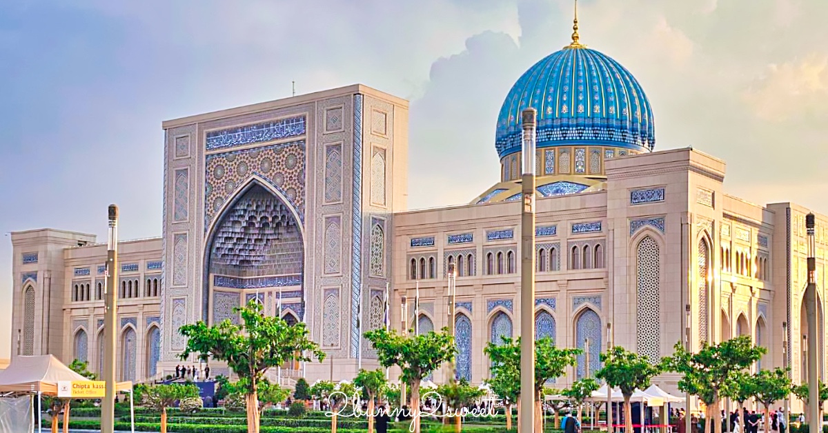 【哈茲拉提&middot;伊瑪目建築群 Hazrati Imam Complex】烏茲別克塔什干景點，親眼見證世界最古老古蘭經 @兔兒毛毛姊妹花