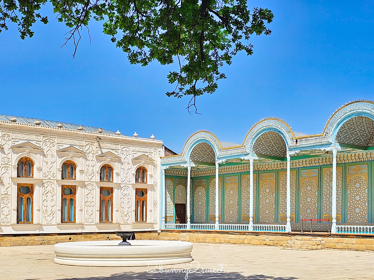 【埃米爾夏宮 Sitorai Mokhi-Khosa Palace】走進布拉景點哈星月之宮！烏茲別克最後行宮全攻略 @兔兒毛毛姊妹花