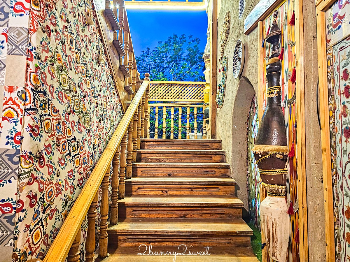 【Terrassa Cafe & Restaurant】希瓦古城最強景觀餐廳！欣賞矮宣禮塔與古城的VIP露台座位 @兔兒毛毛姊妹花