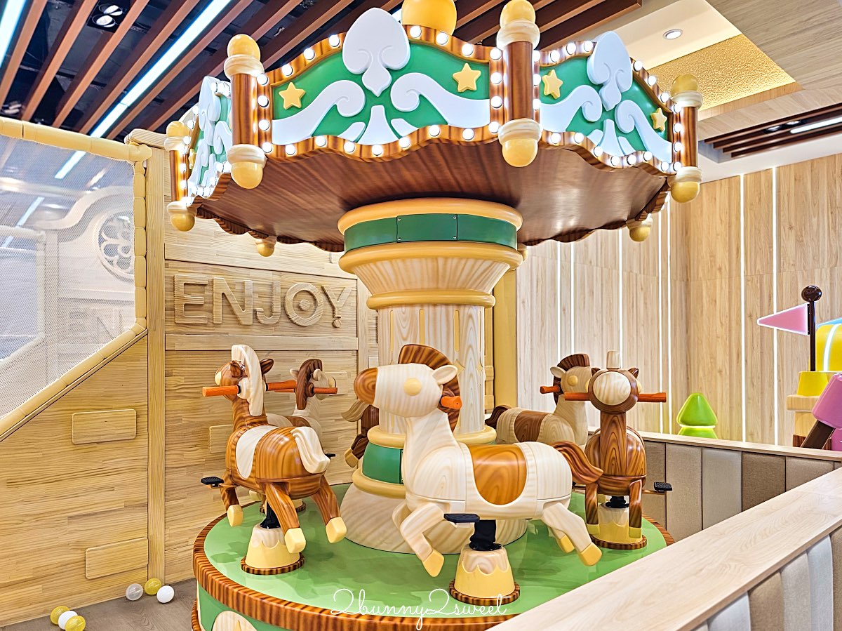 新莊宏匯廣場【享樂園 ENJOY in JOY】150坪質感室內親子樂園，一票玩整天！球池、沙坑、家家酒、水科學實驗室超放電 @兔兒毛毛姊妹花