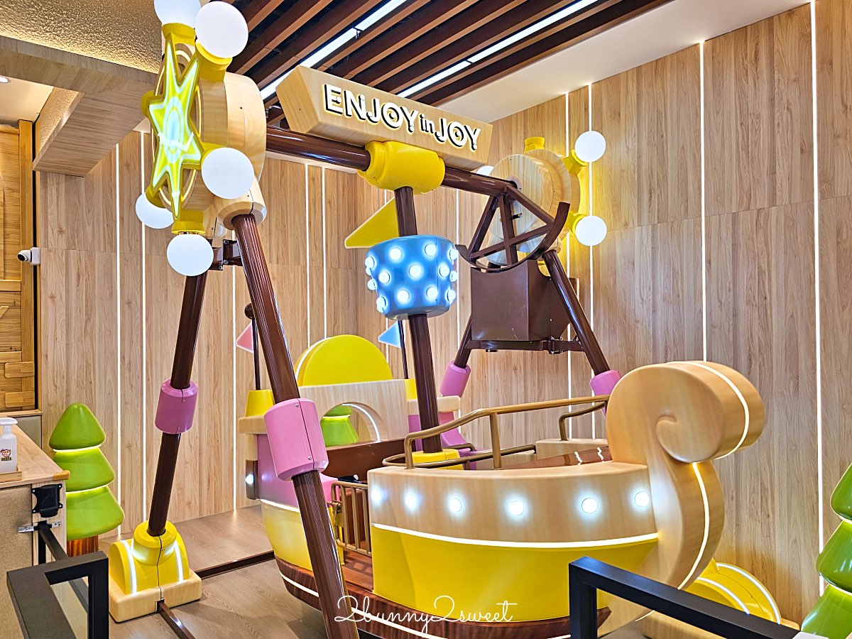 新莊宏匯廣場【享樂園 ENJOY in JOY】150坪質感室內親子樂園，一票玩整天！球池、沙坑、家家酒、水科學實驗室超放電 @兔兒毛毛姊妹花