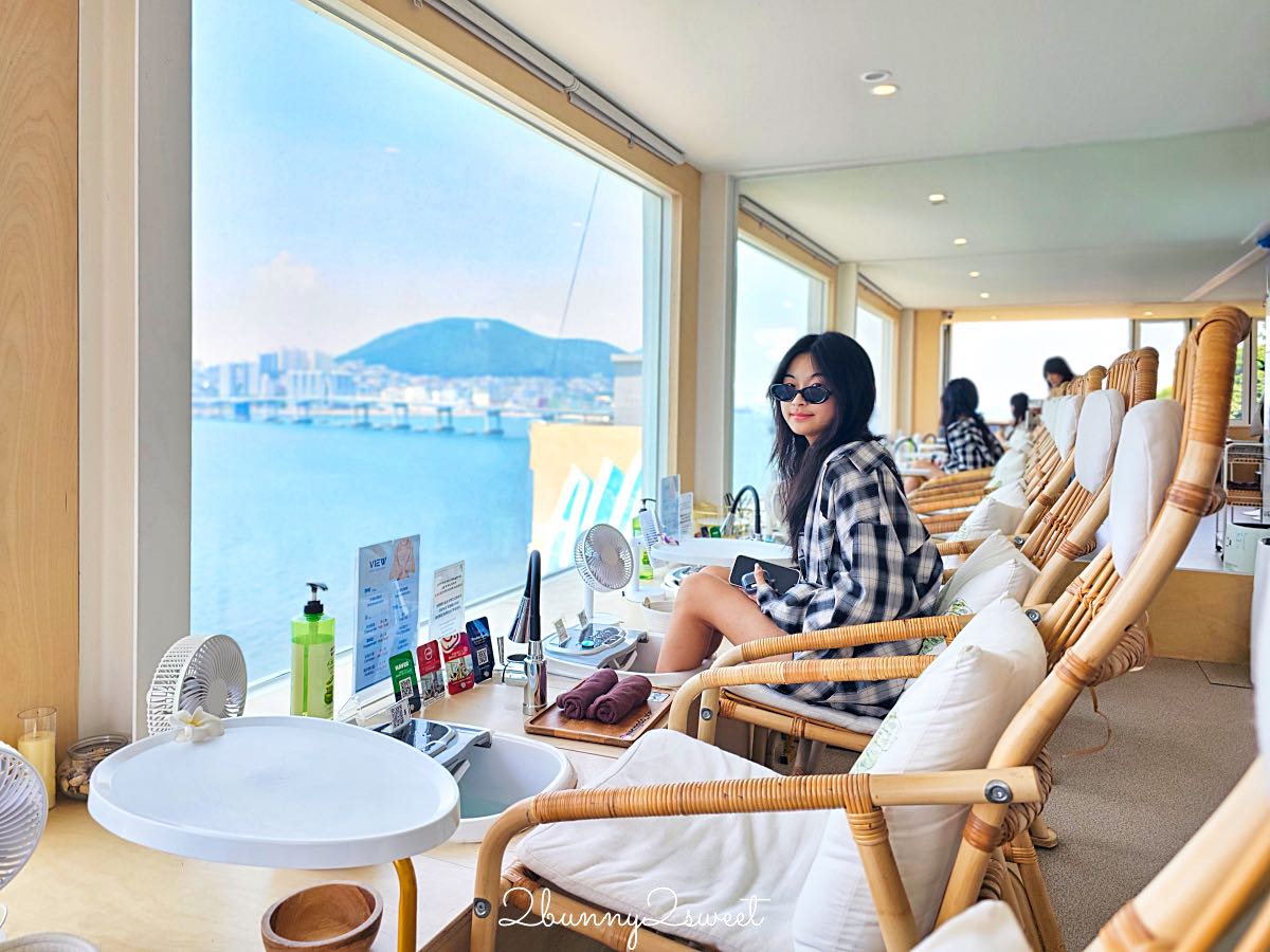 釜山白淺灘文化村泡腳咖啡廳|Footbath Cafe View 海景第一排足浴體驗,邊泡腳邊看海超療癒 @兔兒毛毛姊妹花 釜山白淺灘文化村泡腳咖啡廳|Footbath Cafe View 海景第一排足浴體驗,邊泡腳邊看海超療癒 @兔兒毛毛姊妹花