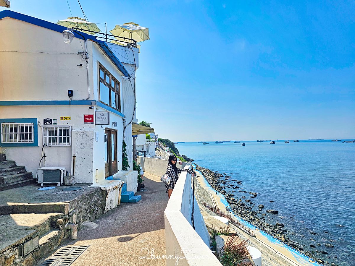釜山白淺灘文化村攻略｜影島海景第一排散步秘境、絕影海岸步道、交通方式一次看 @兔兒毛毛姊妹花