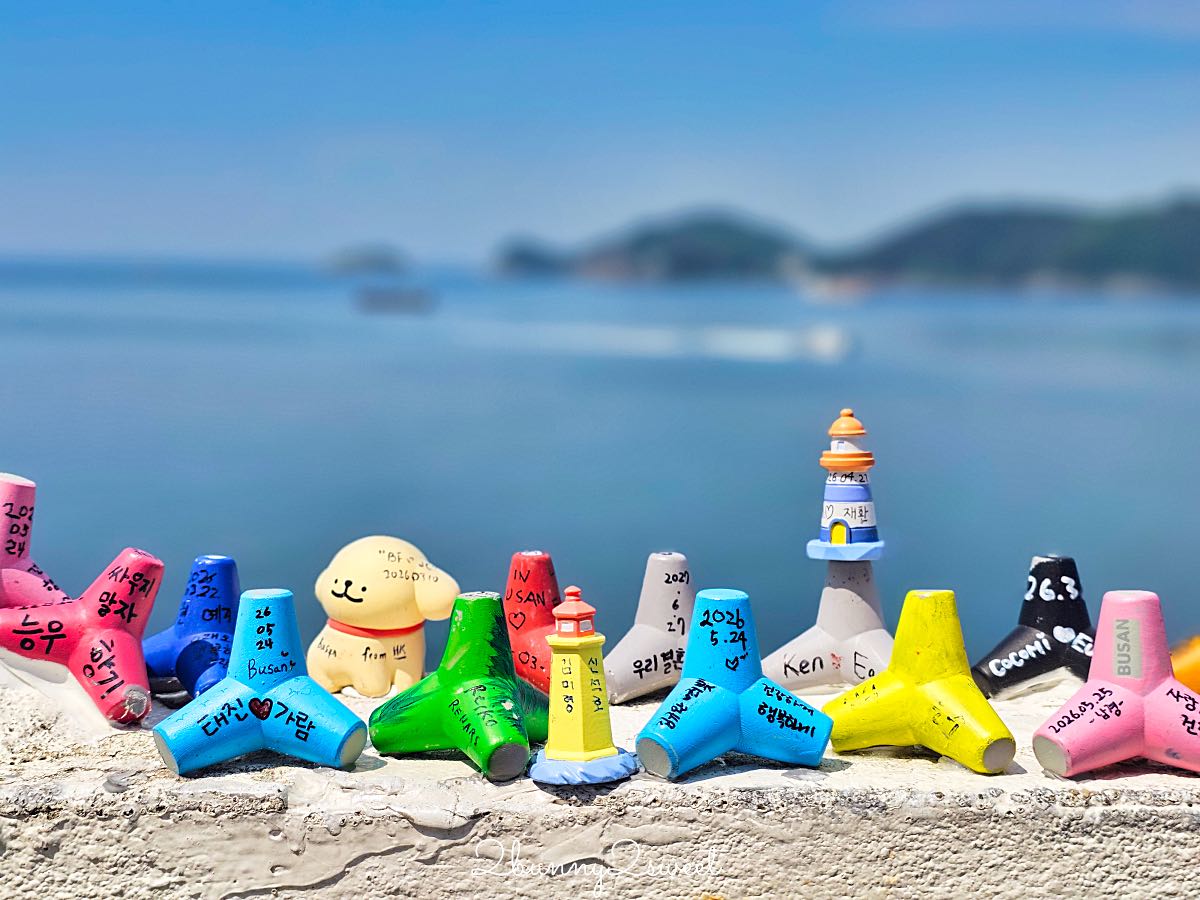 釜山白淺灘文化村攻略｜影島海景第一排散步秘境、絕影海岸步道、交通方式一次看 @兔兒毛毛姊妹花