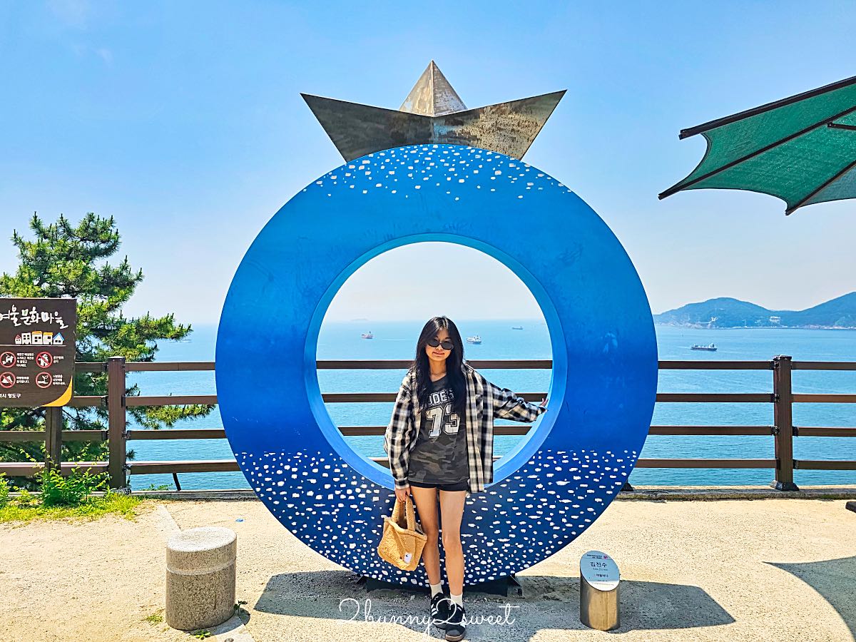 釜山白淺灘文化村攻略｜影島海景第一排散步秘境、絕影海岸步道、交通方式一次看 @兔兒毛毛姊妹花