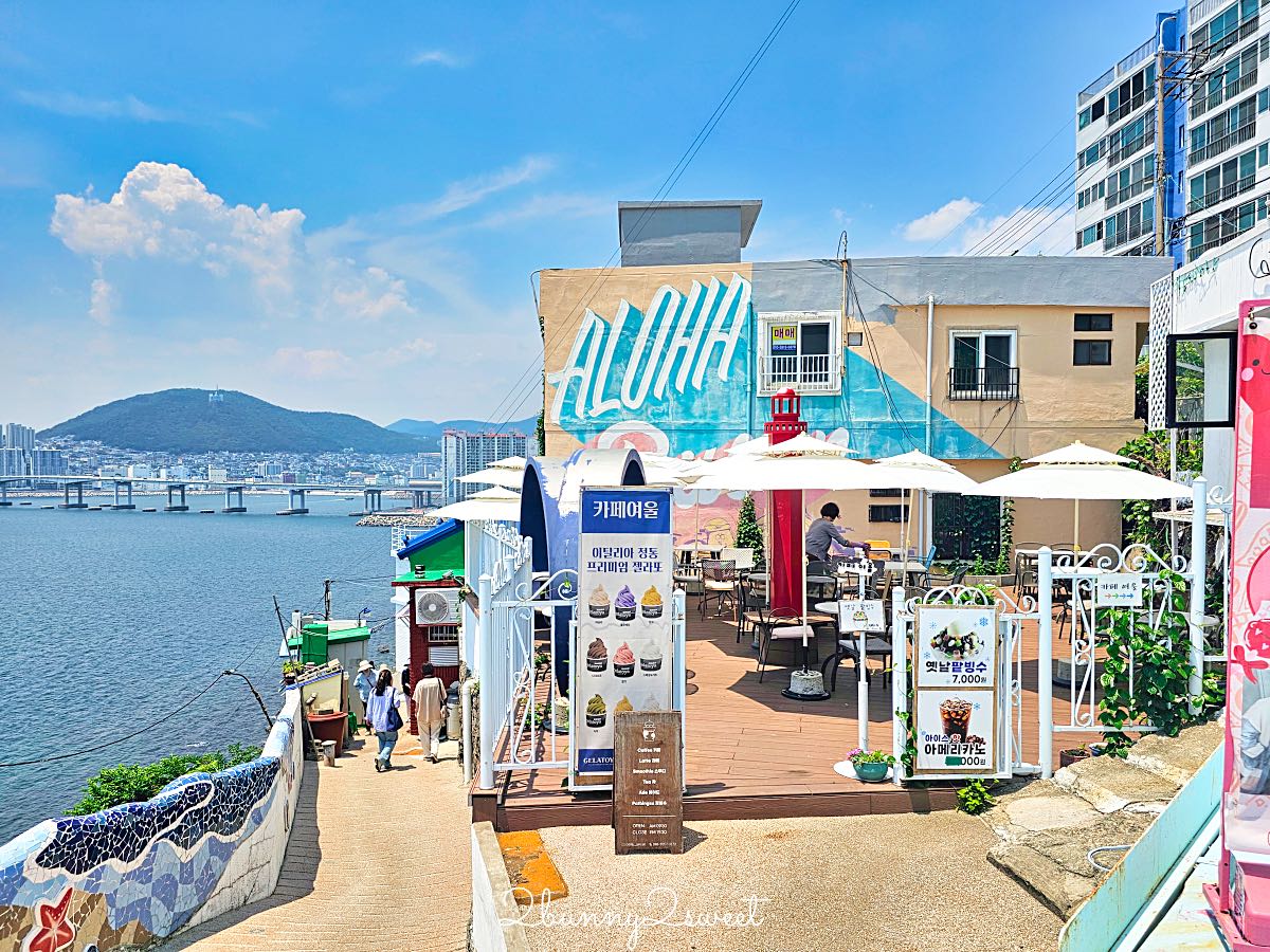 釜山白淺灘文化村攻略｜影島海景第一排散步秘境、絕影海岸步道、交通方式一次看 @兔兒毛毛姊妹花
