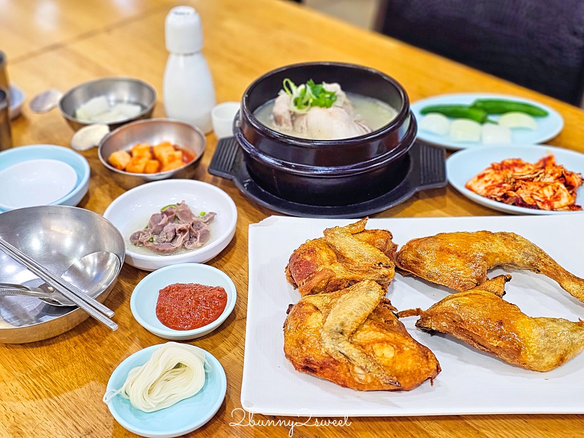 釜山南浦美食》南浦蔘雞湯｜60年老字號蔘雞湯名店，招牌蔘雞湯＋電烤雞一次滿足 @兔兒毛毛姊妹花