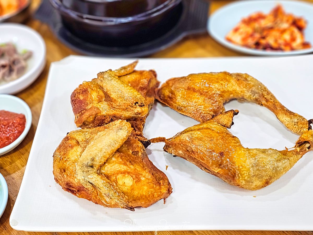 釜山南浦美食》南浦蔘雞湯｜60年老字號蔘雞湯名店，招牌蔘雞湯＋電烤雞一次滿足 @兔兒毛毛姊妹花