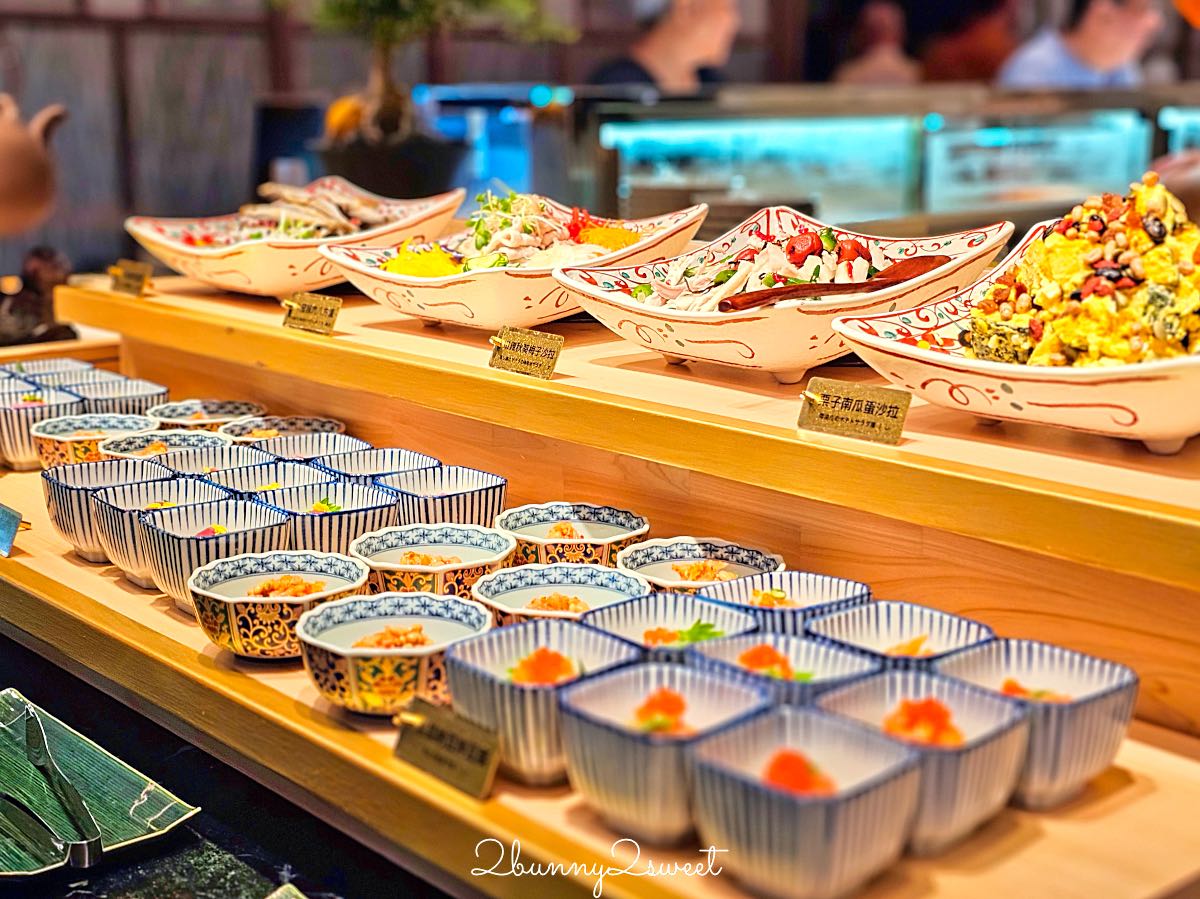 欣葉日本料理彩膳楽亭｜台北最新日式Buffet吃到飽！欣葉日本料理全新升級開箱 @兔兒毛毛姊妹花