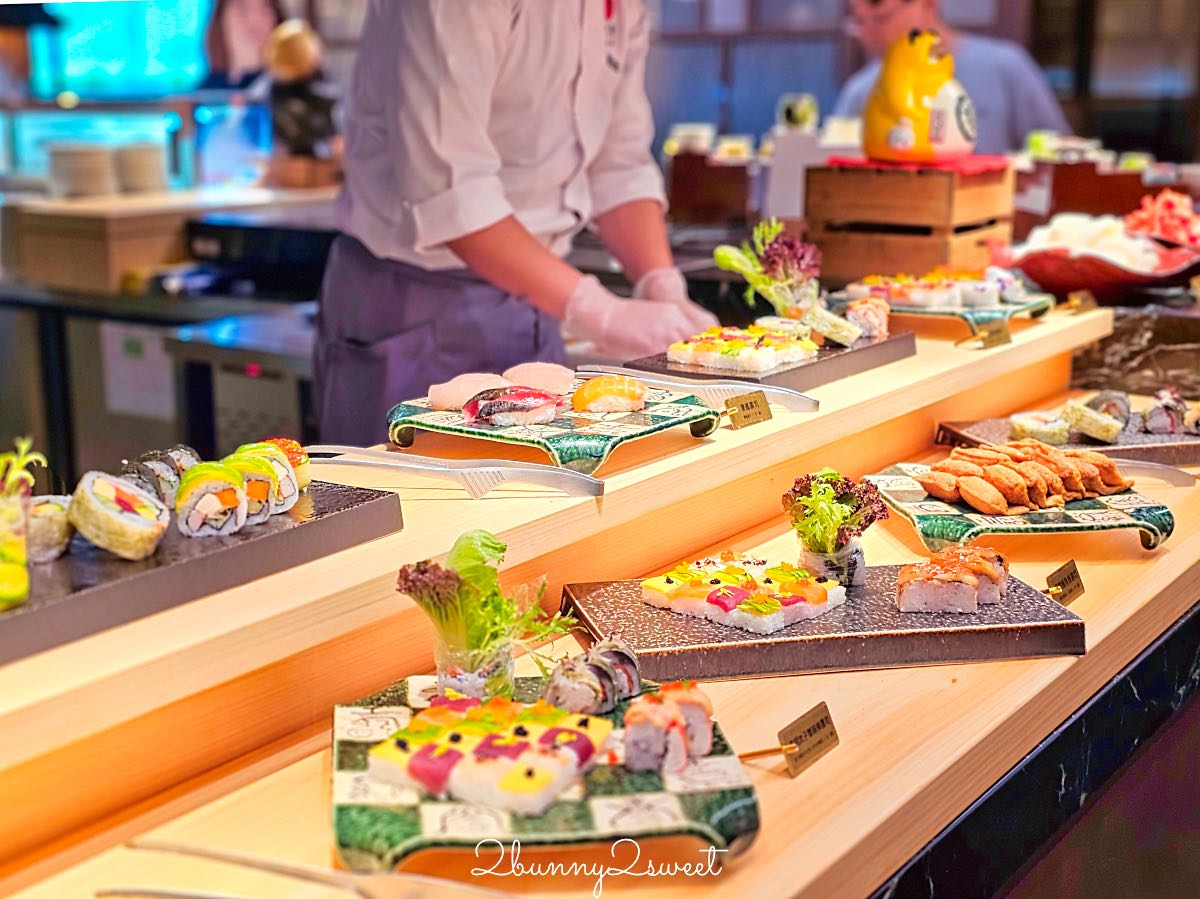 欣葉日本料理彩膳楽亭｜台北最新日式Buffet吃到飽！欣葉日本料理全新升級開箱 @兔兒毛毛姊妹花