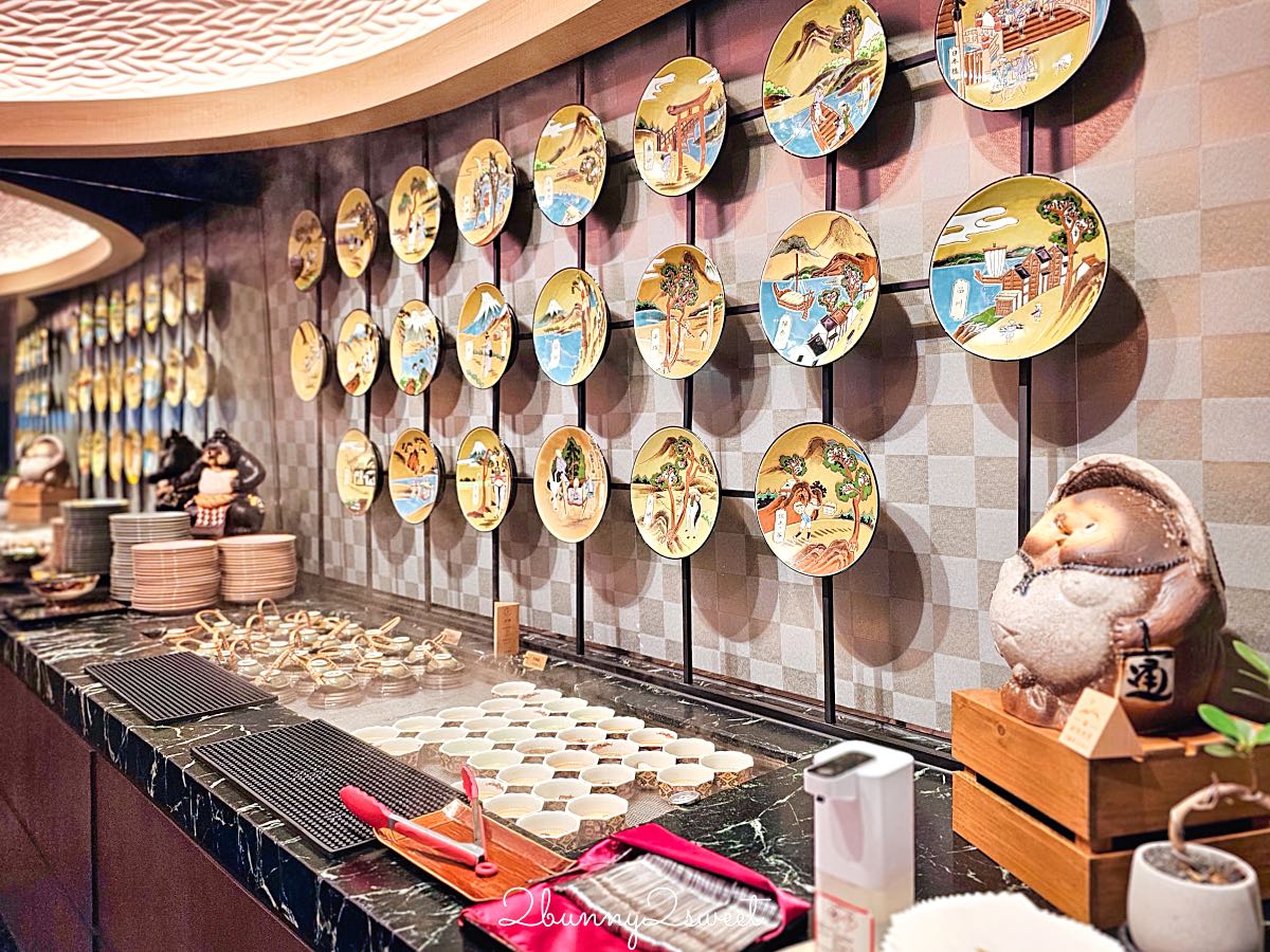 欣葉日本料理彩膳楽亭｜台北最新日式Buffet吃到飽！欣葉日本料理全新升級開箱 @兔兒毛毛姊妹花