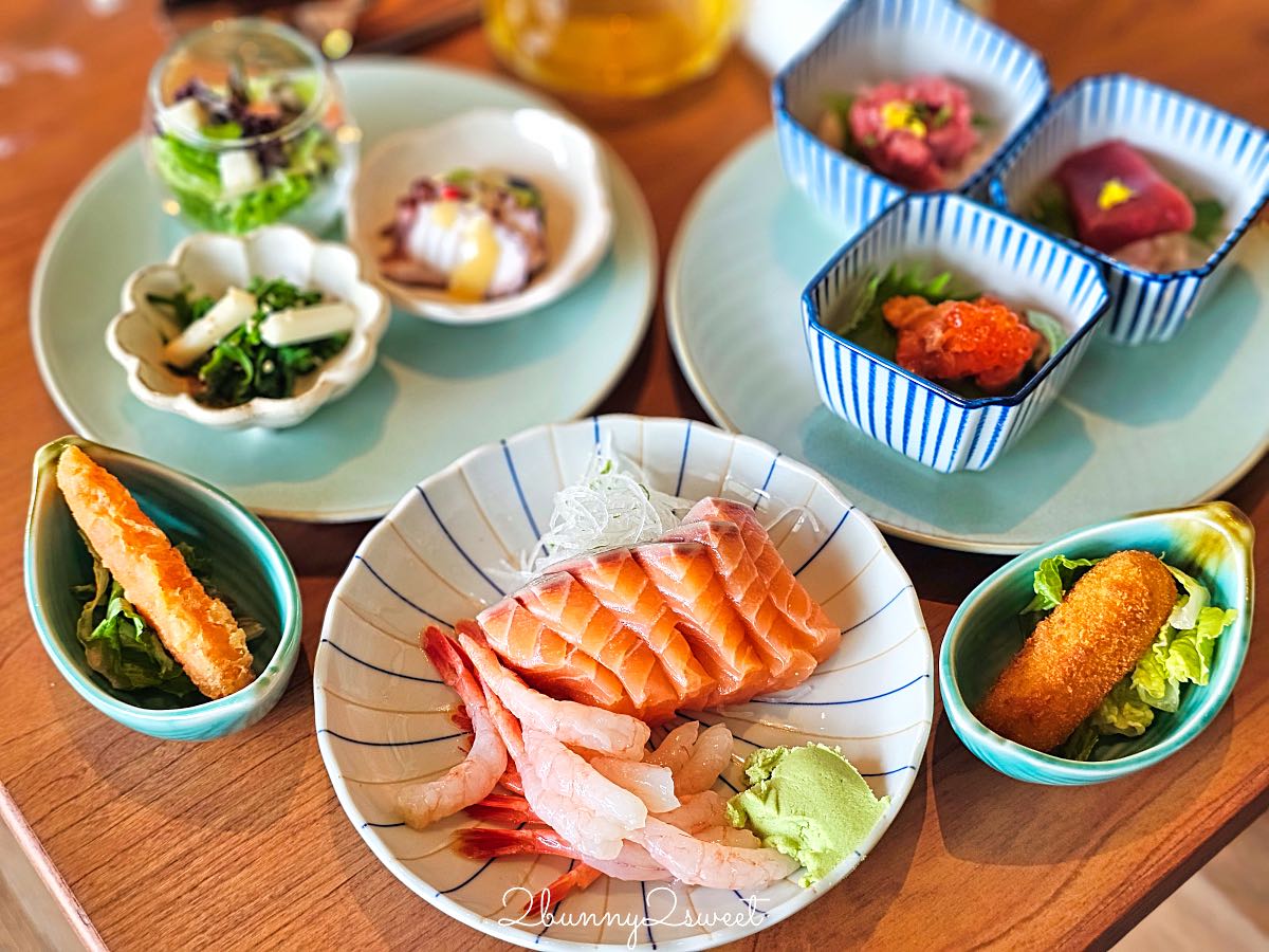 欣葉日本料理彩膳楽亭｜台北最新日式Buffet吃到飽！欣葉日本料理全新升級開箱 @兔兒毛毛姊妹花