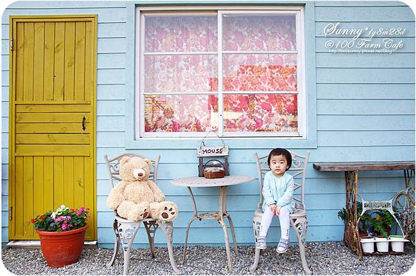 [親子遊。苗栗] 小孩與狗狗都開心的鄉村風咖啡屋~100號牧場 (100 Farm Cafe) @兔兒毛毛姊妹花