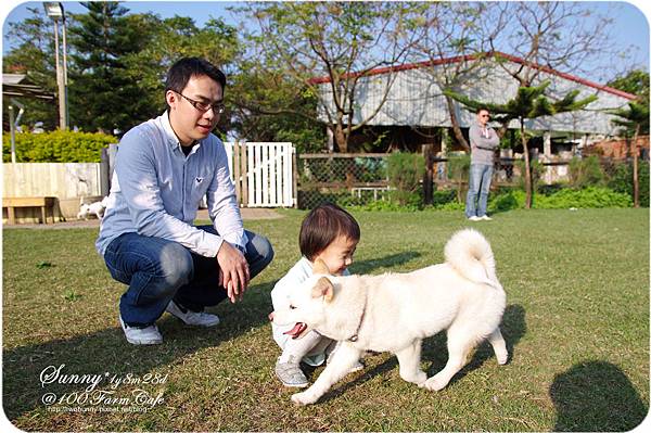 [親子遊。苗栗] 小孩與狗狗都開心的鄉村風咖啡屋~100號牧場 (100 Farm Cafe) @兔兒毛毛姊妹花