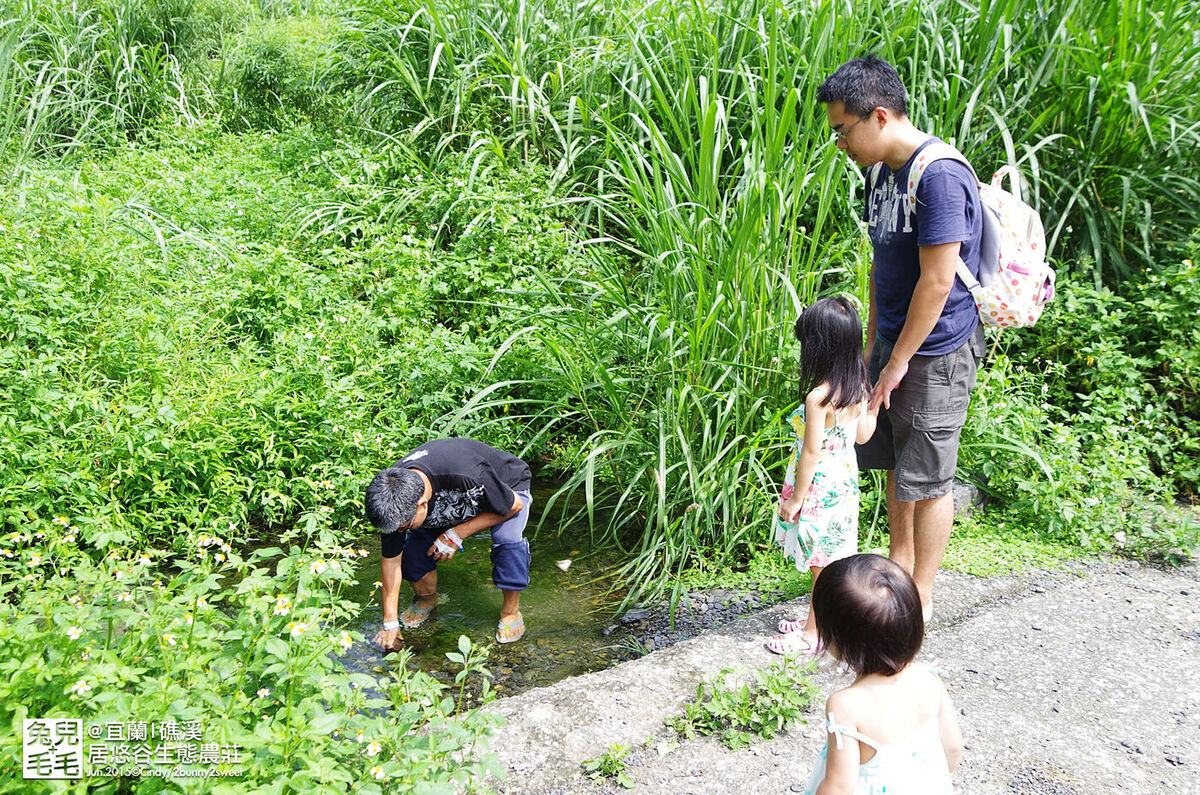 [宜蘭。民宿] 生態導覽、小礁溪戲水～好貼近大自然的『居悠谷生態農莊』～4-6月可以看到螢火蟲喲!! @兔兒毛毛姊妹花