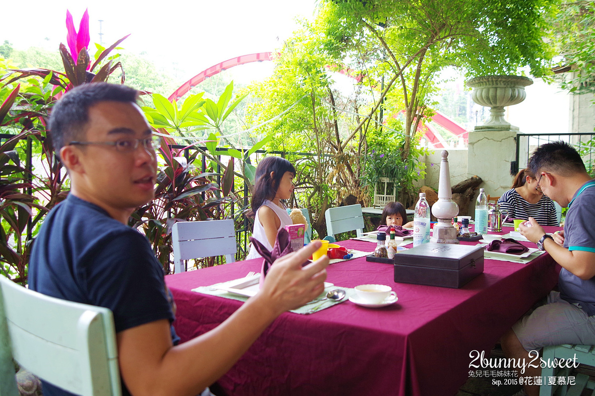 [親子遊。花蓮] 花園裡的歐陸無菜單料理～夏慕尼咖啡 Chamonix Cafe @兔兒毛毛姊妹花