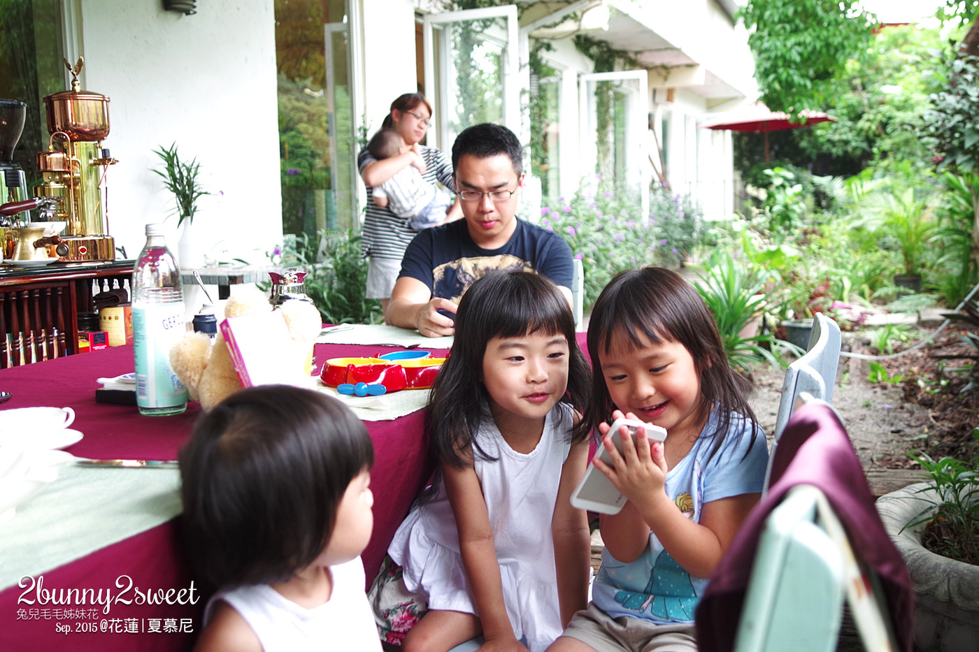 [親子遊。花蓮] 花園裡的歐陸無菜單料理～夏慕尼咖啡 Chamonix Cafe @兔兒毛毛姊妹花