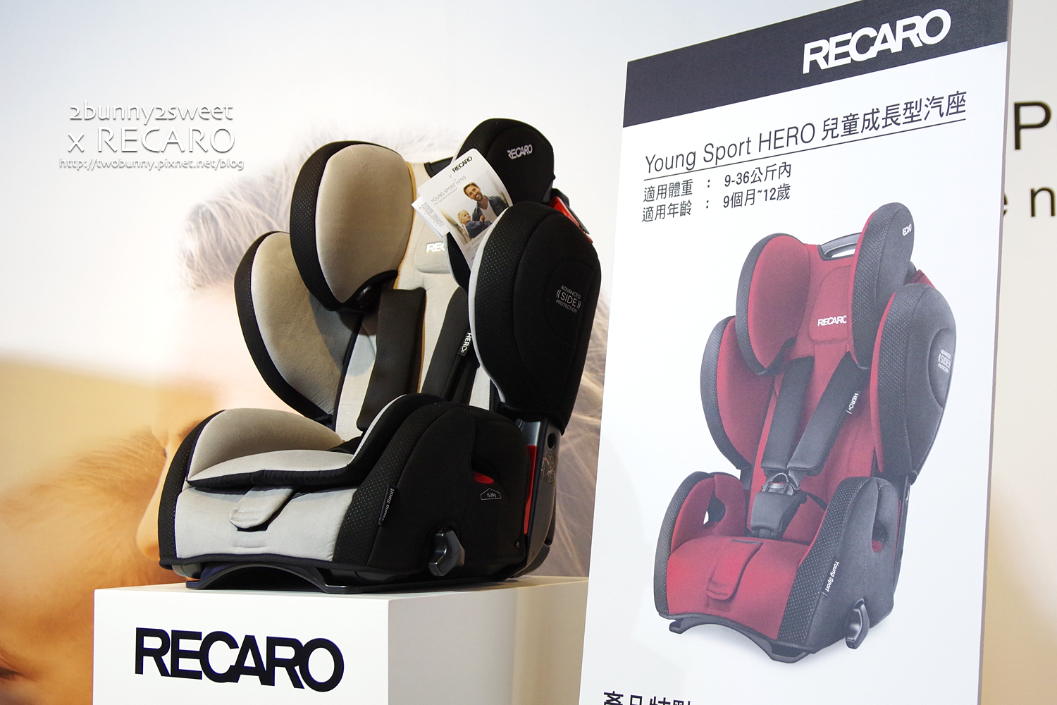 [活動。邀約] 德國 RECARO 汽車安全座椅～給孩子超跑等級的安全與舒適～2015 全新上市 @兔兒毛毛姊妹花