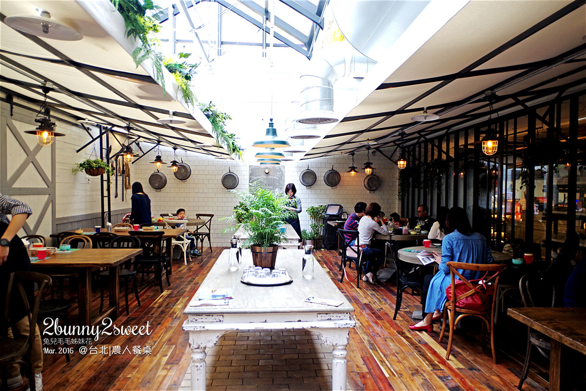 [親子餐廳。台北] 農人餐桌親子餐廳～好健康有機食材Ｘ超好拍農舍風裝潢～什麼，這是竟然親子餐廳？～ @兔兒毛毛姊妹花