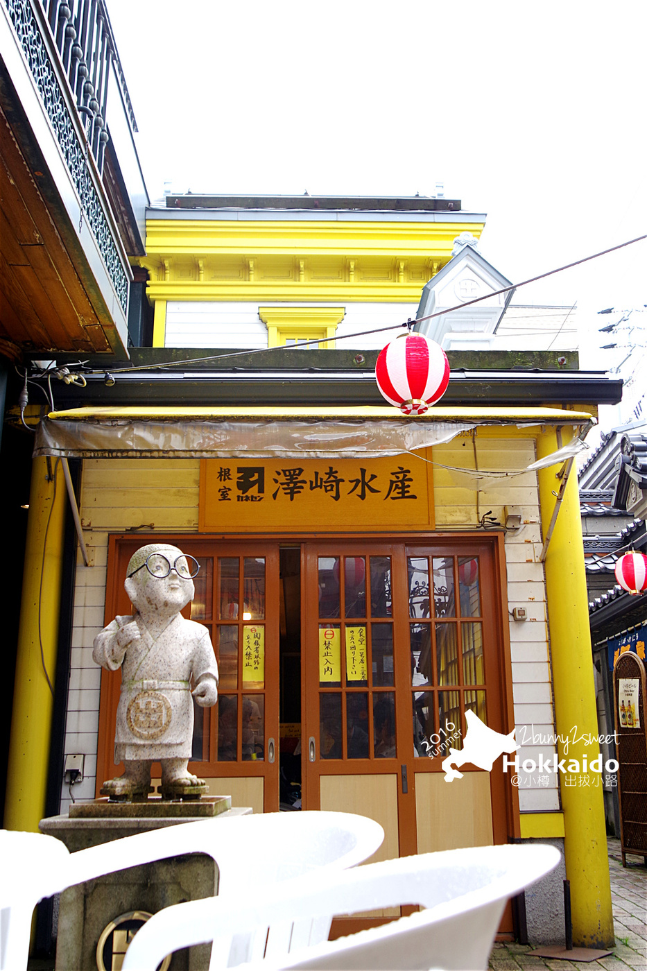 [北海道|親子|自駕] 小樽散策半日遊 (中)-出拔小路～逛逛明治、大正街景商店街，享用聖誕老人鬍鬚哈密瓜霜淇淋｜觀光地圖｜旅遊攻略 @兔兒毛毛姊妹花