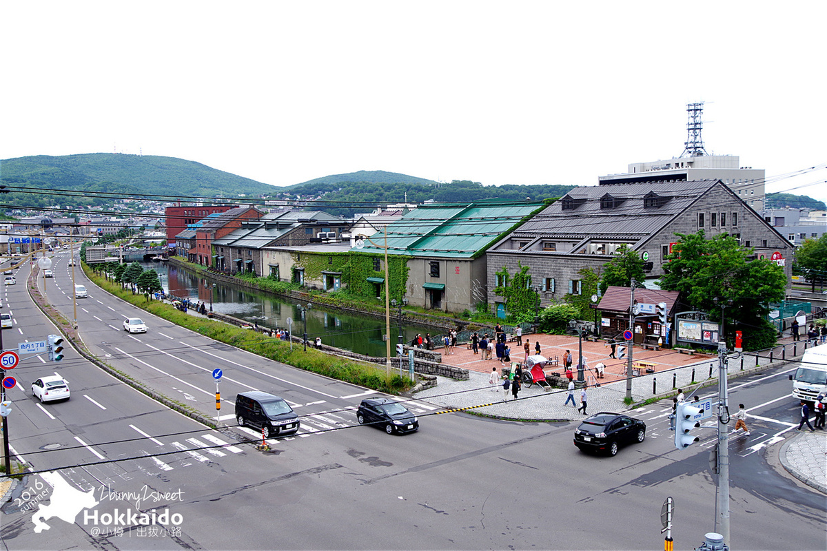 [北海道|親子|自駕] 小樽散策半日遊 (中)-出拔小路～逛逛明治、大正街景商店街，享用聖誕老人鬍鬚哈密瓜霜淇淋｜觀光地圖｜旅遊攻略 @兔兒毛毛姊妹花