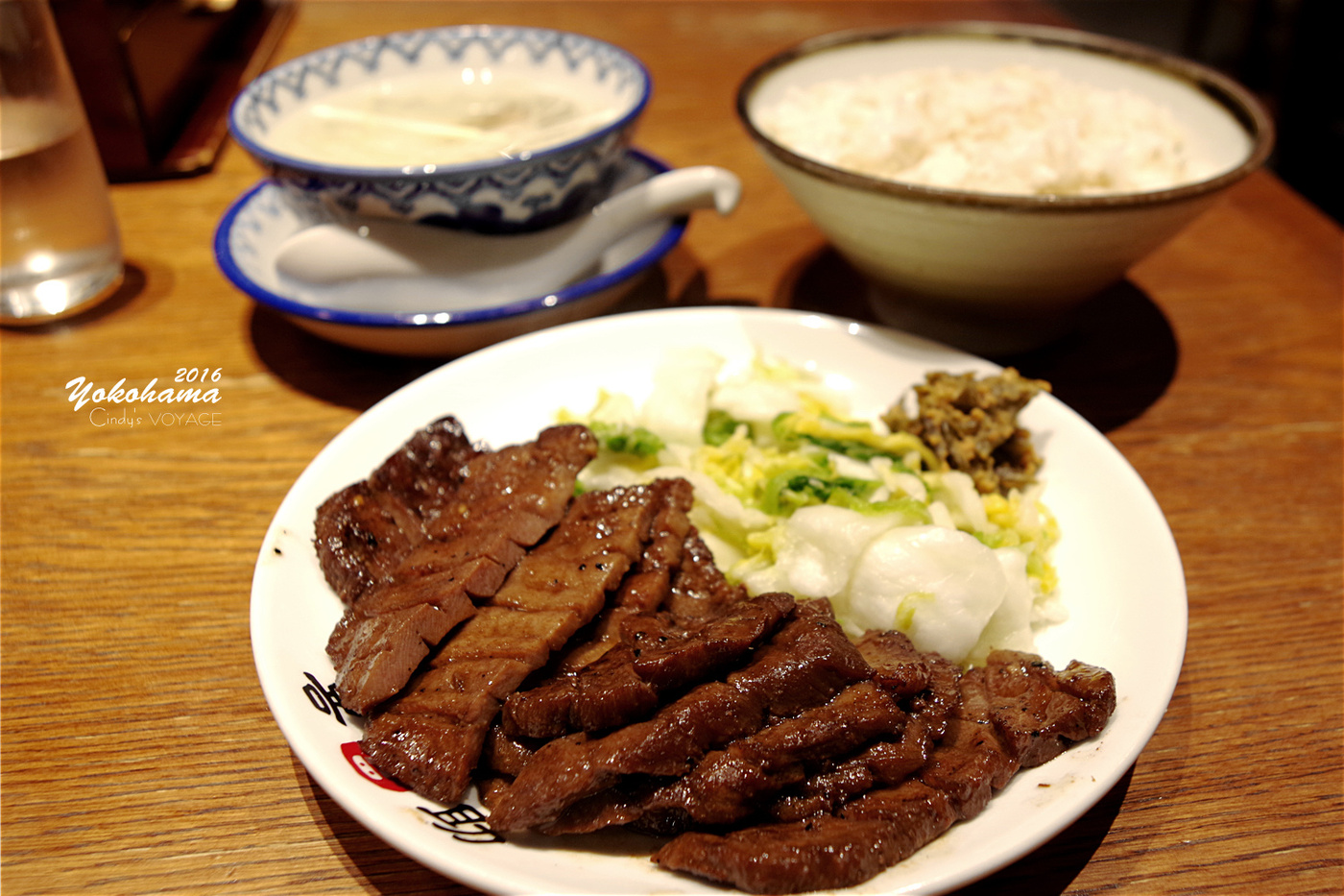 [2016。橫濱] 港未來地標塔 Landmark Tower 排隊美食～仙台名物 喜助牛舌｜味の牛たん喜助 @兔兒毛毛姊妹花