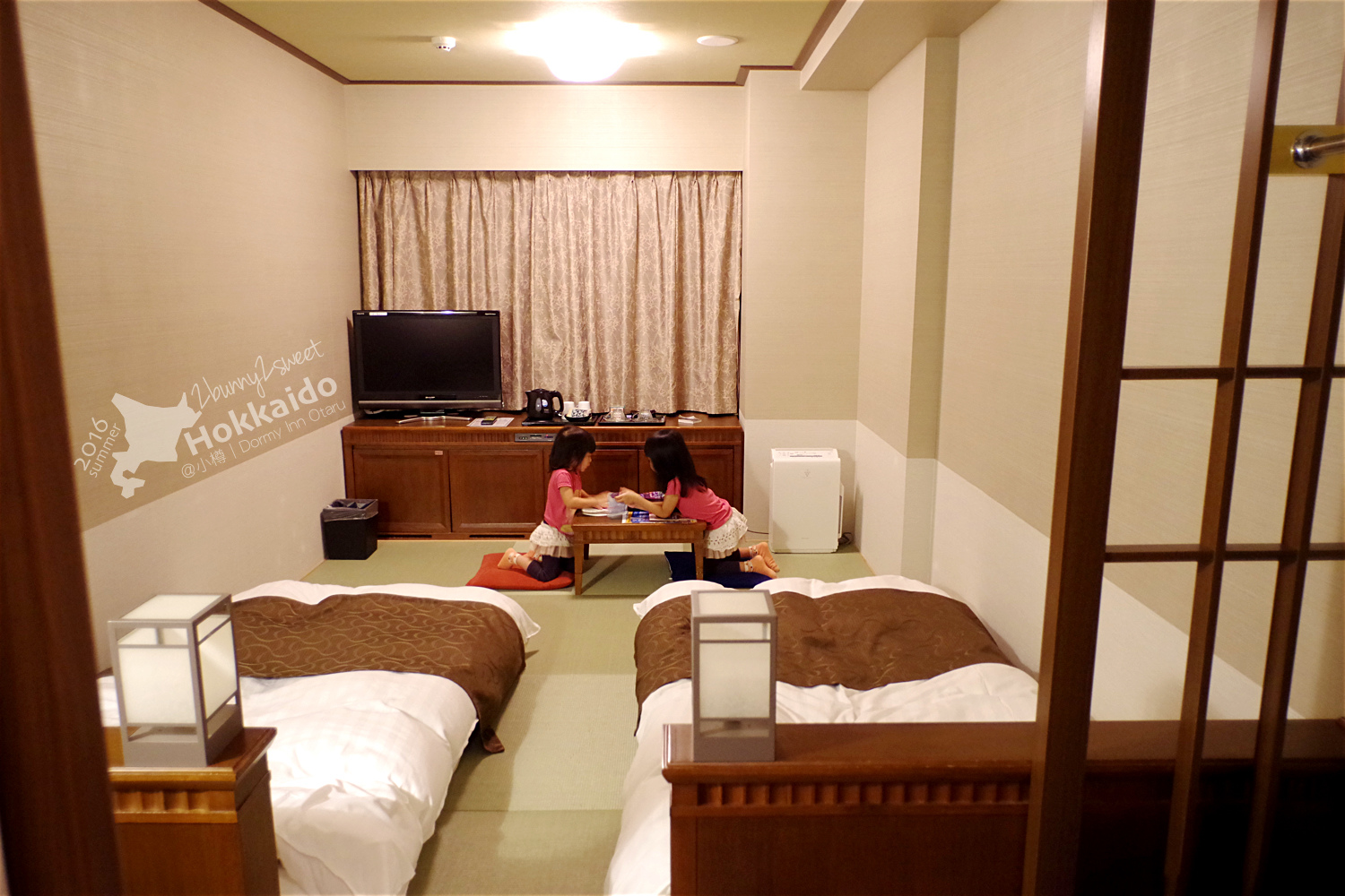 [北海道|親子|自駕] Dormy Inn PREMIUM Otaru～免費拉麵宵夜 x 勝手丼無限吃 x 舒適貼心空間 x 步行到小樽運河～小樽住宿推薦 @兔兒毛毛姊妹花