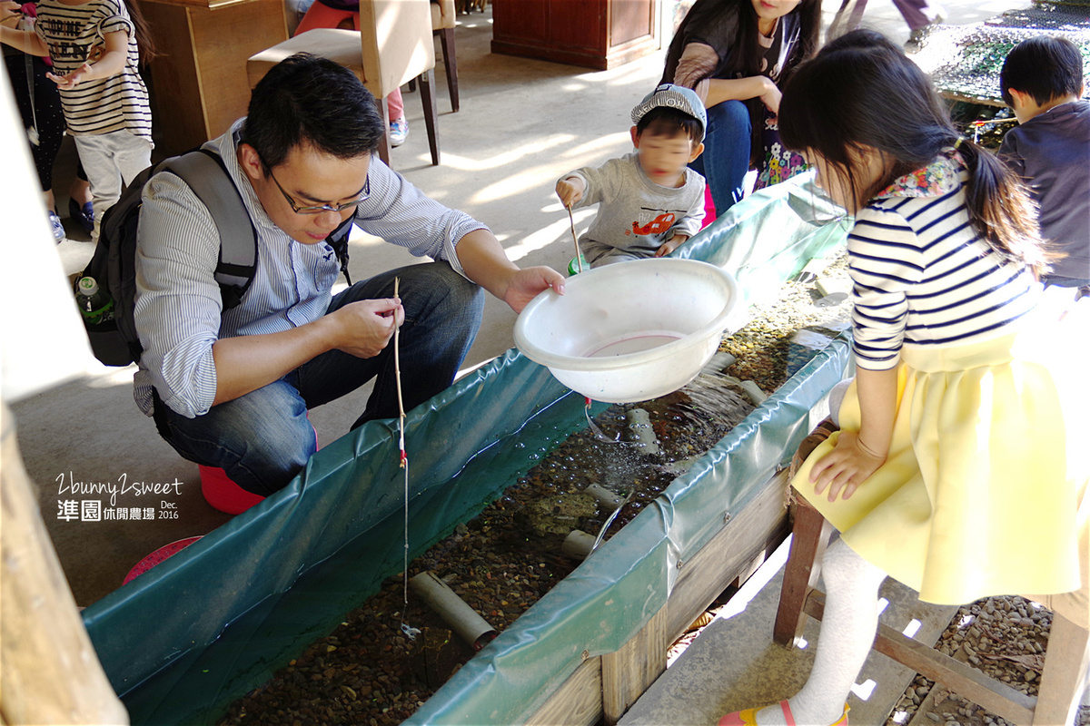 [新北。親子景點] 五股準園休閒生態農場～釣螯蝦、看動物、大草坪奔跑、再吹個七彩大泡泡～親子團康好去處!! @兔兒毛毛姊妹花