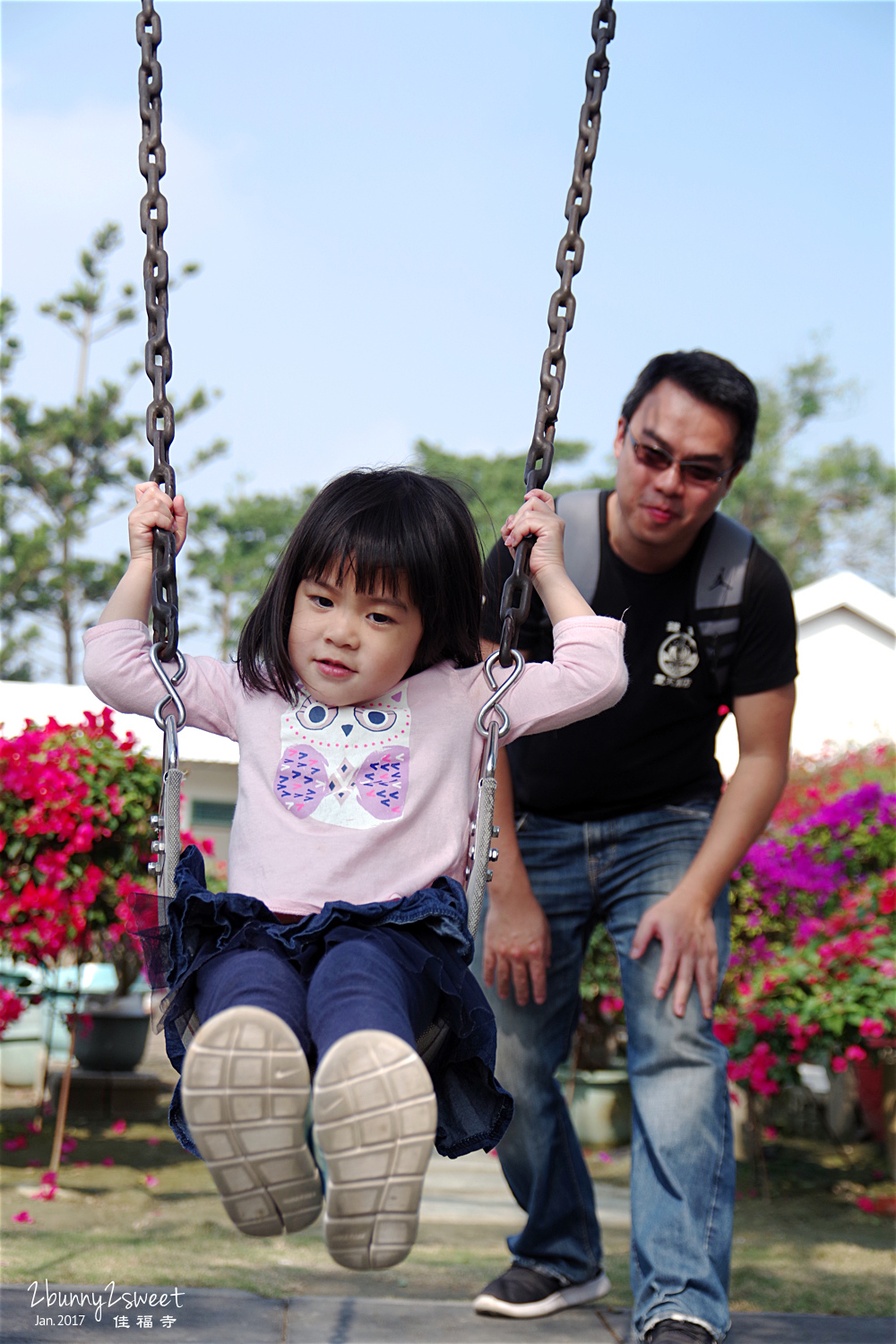 台南親子景點》全台最歡樂的寺廟～佳福寺 慈幼兒童樂園～直的、捲的、超長滾輪式多種溜滑梯，還附設烤肉區｜台南免費景點 @兔兒毛毛姊妹花