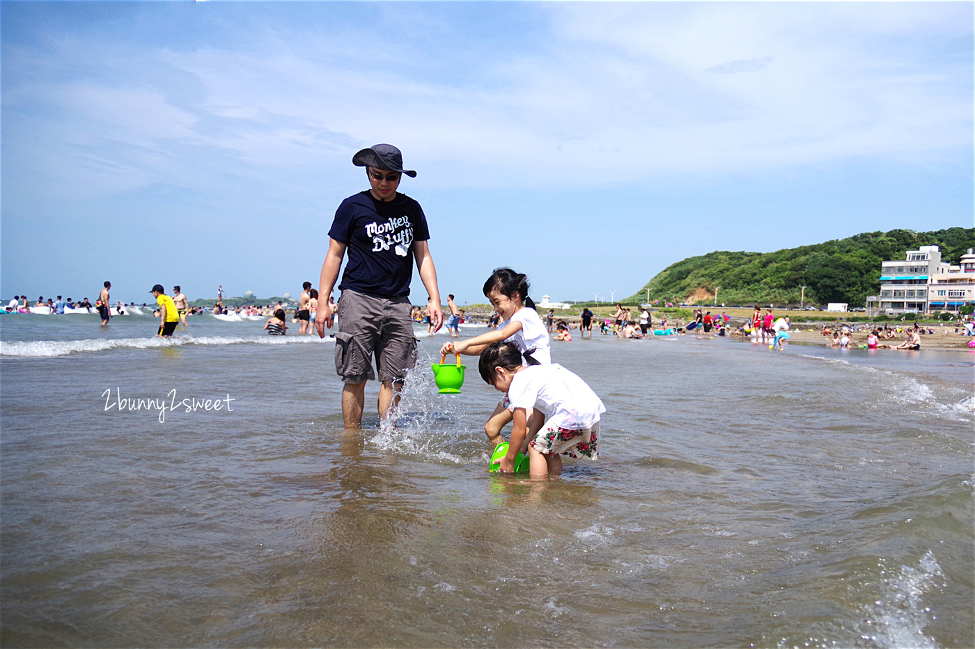 [親子遊。新北] 海灘戲沙踏浪&#038;兒童遊戲室玩耍一次滿足＝白沙灣＋伊莎貝拉海灘咖啡館 (2017 年再訪) @兔兒毛毛姊妹花