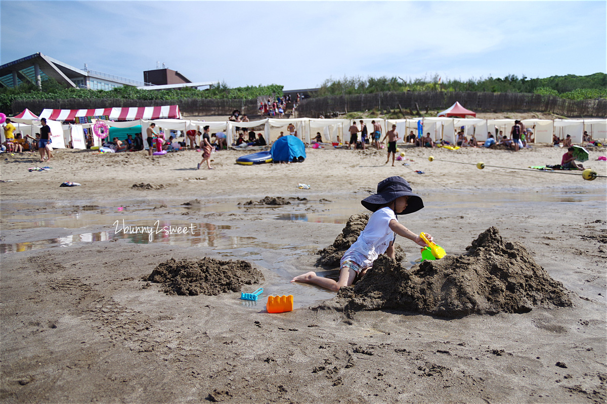 [親子遊。新北] 海灘戲沙踏浪&#038;兒童遊戲室玩耍一次滿足＝白沙灣＋伊莎貝拉海灘咖啡館 (2017 年再訪) @兔兒毛毛姊妹花