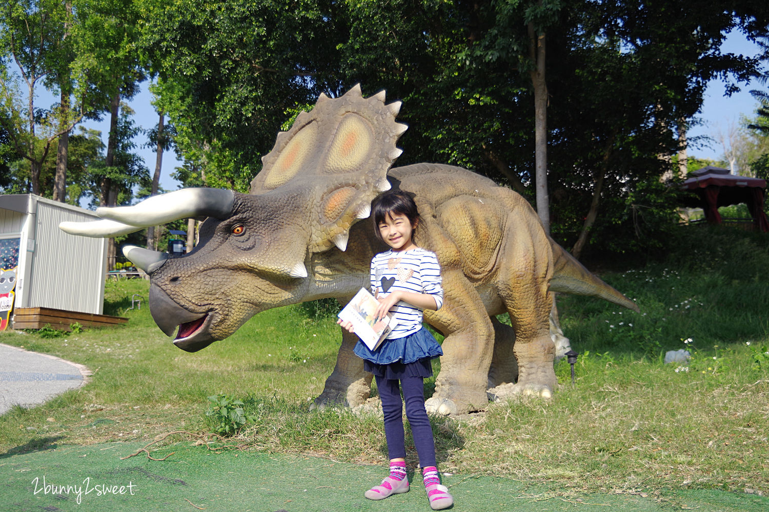 彰化景點【百果山探索樂園】員林必玩恐龍主題樂園，一票到底好多遊樂設施無限暢玩 @兔兒毛毛姊妹花