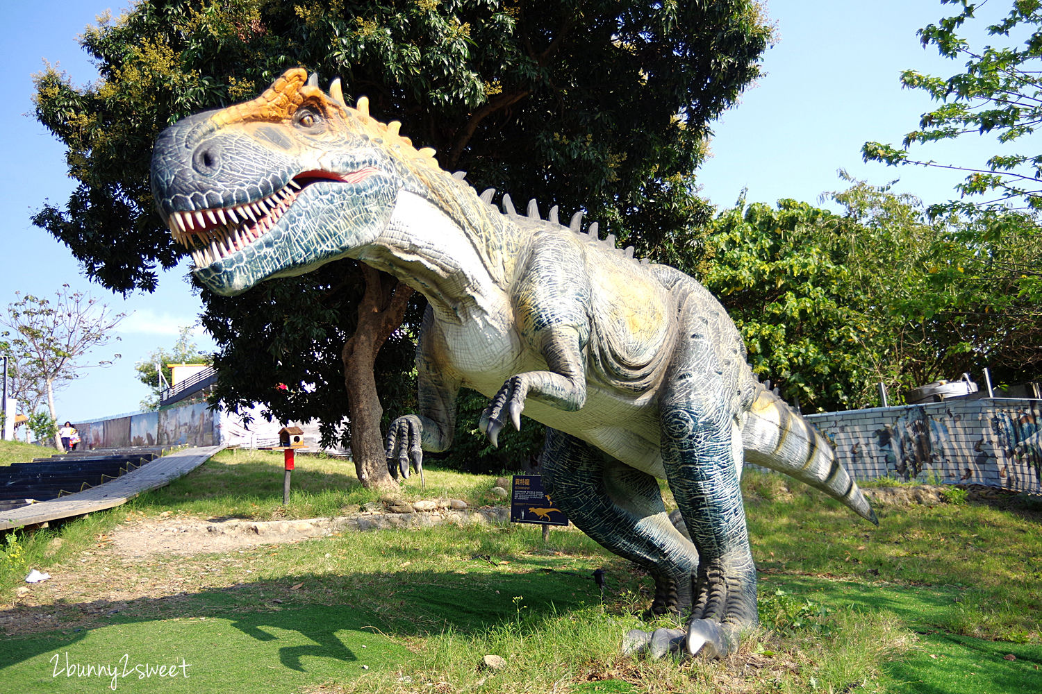 百果山探索樂園｜彰化員林必玩恐龍主題樂園，一票到底好多遊樂設施無限暢玩 @兔兒毛毛姊妹花