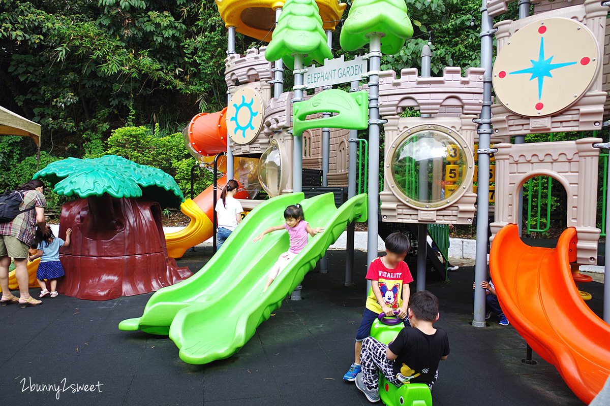 [台北。親子餐廳] 象園咖啡 Elephant garden 親子餐廳~環境清幽、餐點美味、戶外大型溜滑梯遊具超放電，對面還有大湖公園兒童遊戲區～親子悠閒半日遊的用餐好去處｜捷運文湖線美食｜捷運文德站餐廳 @兔兒毛毛姊妹花