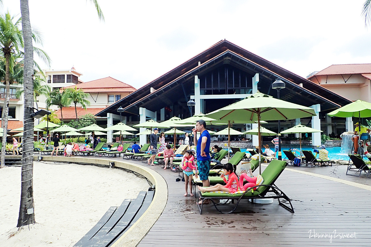 沙巴親子飯店》麥哲倫絲綢度假村 Magellan Sutera Resort～沙灘、泳池、滑水道，還有 KTV、健身房、電影院、保齡球館、兒童遊戲室～休閒設施豐富到讓你玩不完的度假村 @兔兒毛毛姊妹花