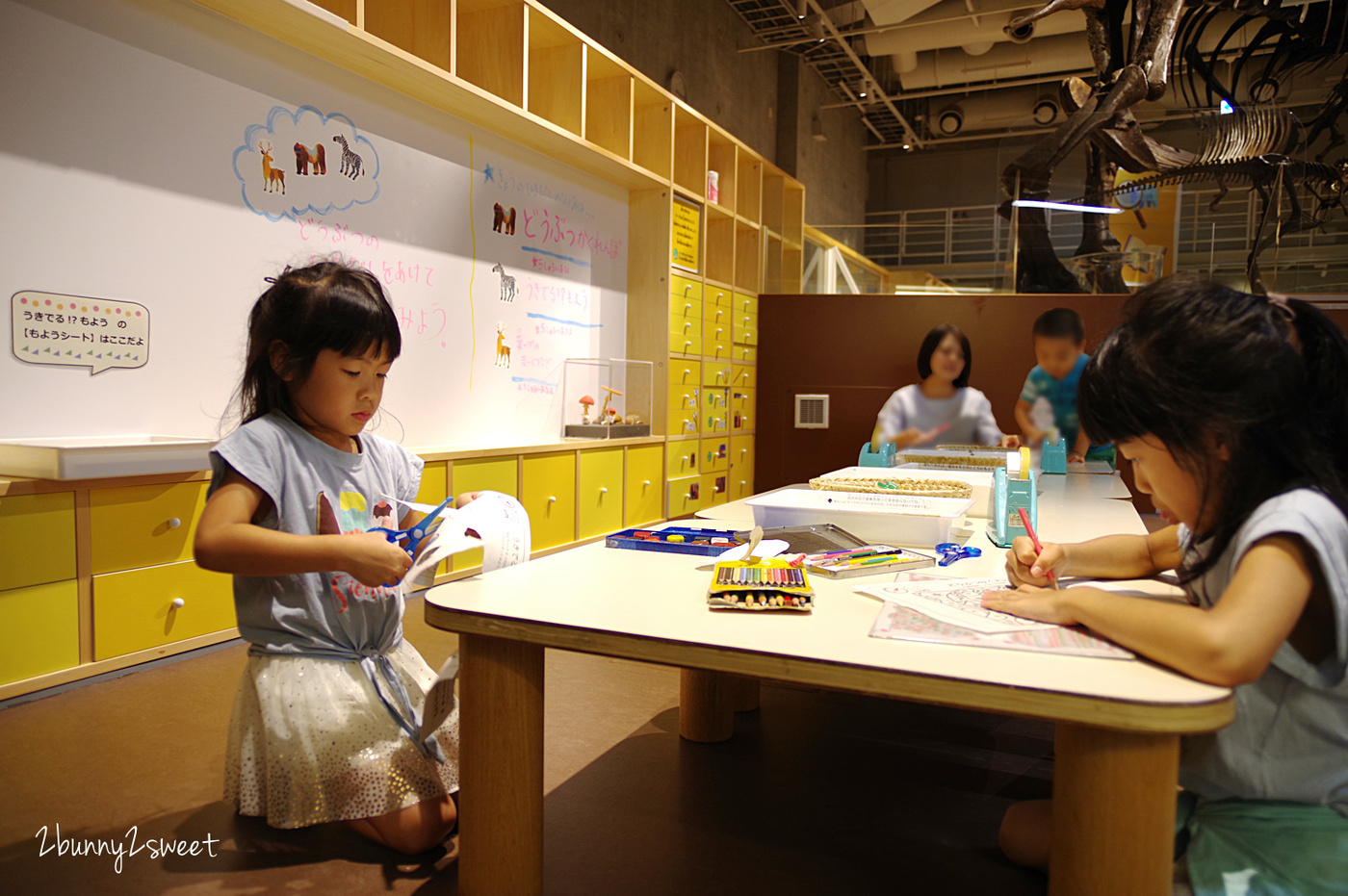 東京親子景點》國立科學博物館～東京上野公園必遊景點，不只有科學展示還有森林動物兒童遊戲室 @兔兒毛毛姊妹花