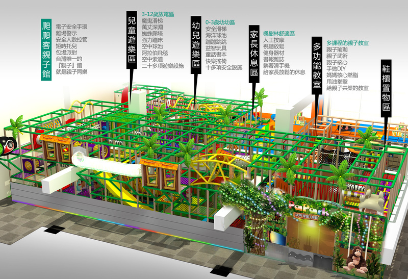 [台北。室內樂園] 爬爬客 PaPark 親子樂園 ATT 台北大直店～垂直狂飆魔鬼大滑梯 x 仰躺墜落蜘蛛繩網 x 幼兒遊戲區 &#038; 家長休息區～大直 ATT 4 Recharge 8 樓超放電攀爬繩網迷宮｜室內景點｜雨天景點｜捷運文湖線｜捷運劍南路站 @兔兒毛毛姊妹花