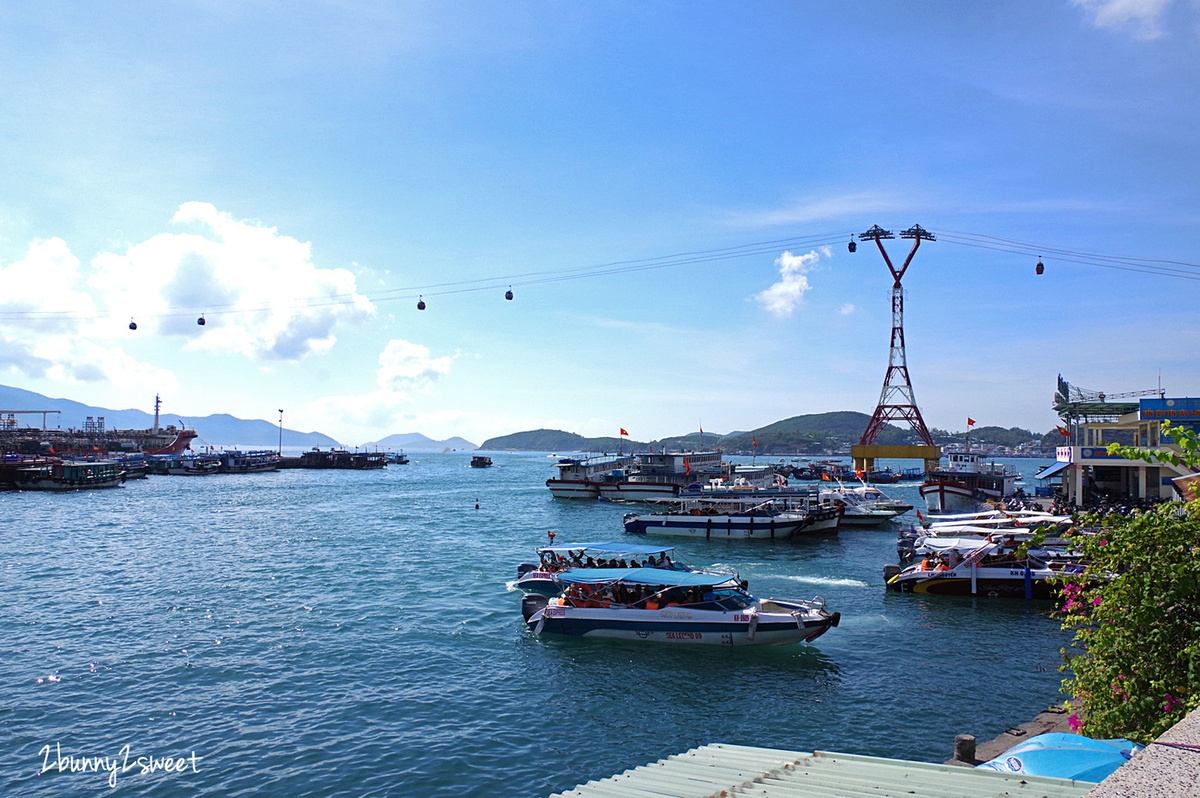 [越南｜芽莊。親子景點] 芽莊 Nha Trang 跳島～搭乘快艇去木島 (黑島，Hon Mun)，搭乘玻璃船看珊瑚礁 or 浮潛看魚去｜誠旺旅行社 愛越芽莊｜芽莊直航 @兔兒毛毛姊妹花