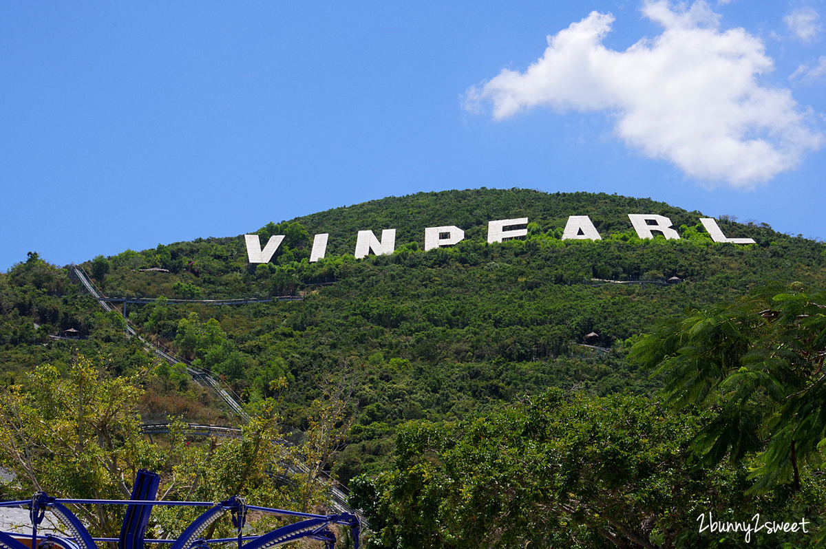 芽莊景點》芽莊珍珠島樂園 Vinpearl Land Nha Trang～陸上樂園、水上樂園，還有海底隧道水族館和動物園～親子必遊「越南迪士尼」真的好好拍也好好玩 @兔兒毛毛姊妹花