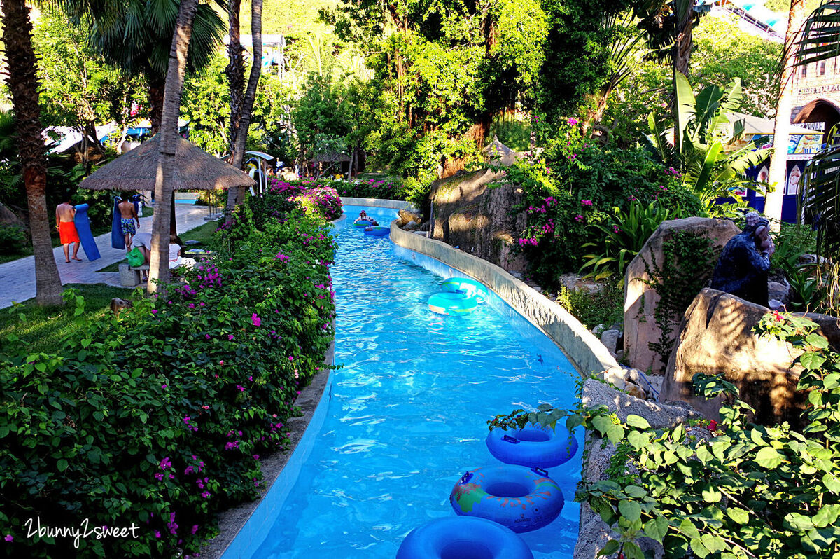 芽莊景點》芽莊珍珠島樂園 Vinpearl Land Nha Trang～陸上樂園、水上樂園，還有海底隧道水族館和動物園～親子必遊「越南迪士尼」真的好好拍也好好玩 @兔兒毛毛姊妹花