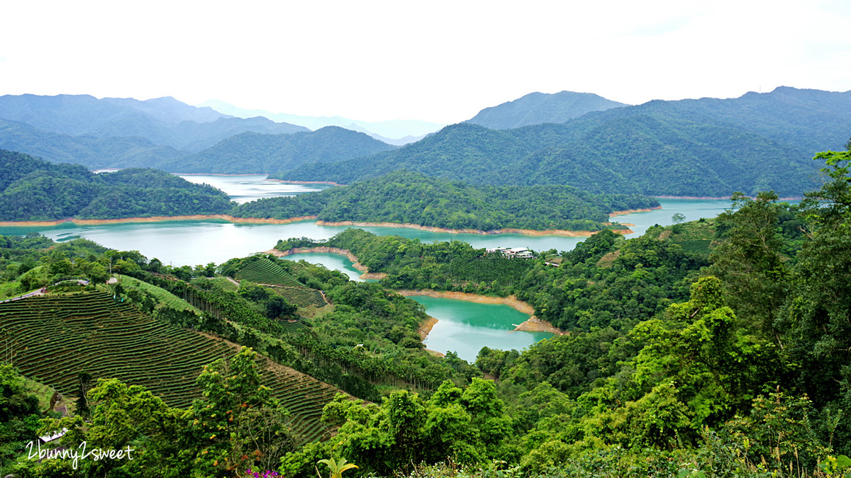 石碇千島湖觀景臺｜千島湖最佳拍照點 原來是個免門票的私人小吃店～雲鄉茶園 @兔兒毛毛姊妹花