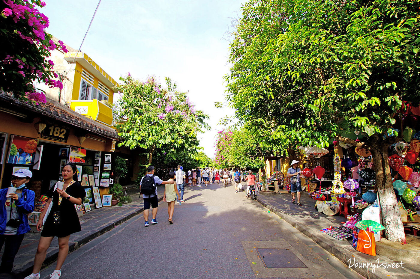 [越南｜會安。景點 ] 會安古鎮 Hoi An Ancient Town~輕舟、水岸、燈籠、古宅、人力車、奧黛～保留十六世紀國際商港繁華街景的世界文化遺產 &#038; Mia Fish 越南料理｜中越必遊景點｜會安古城｜Bamboo Airway 越竹航空｜誠旺旅行社 @兔兒毛毛姊妹花