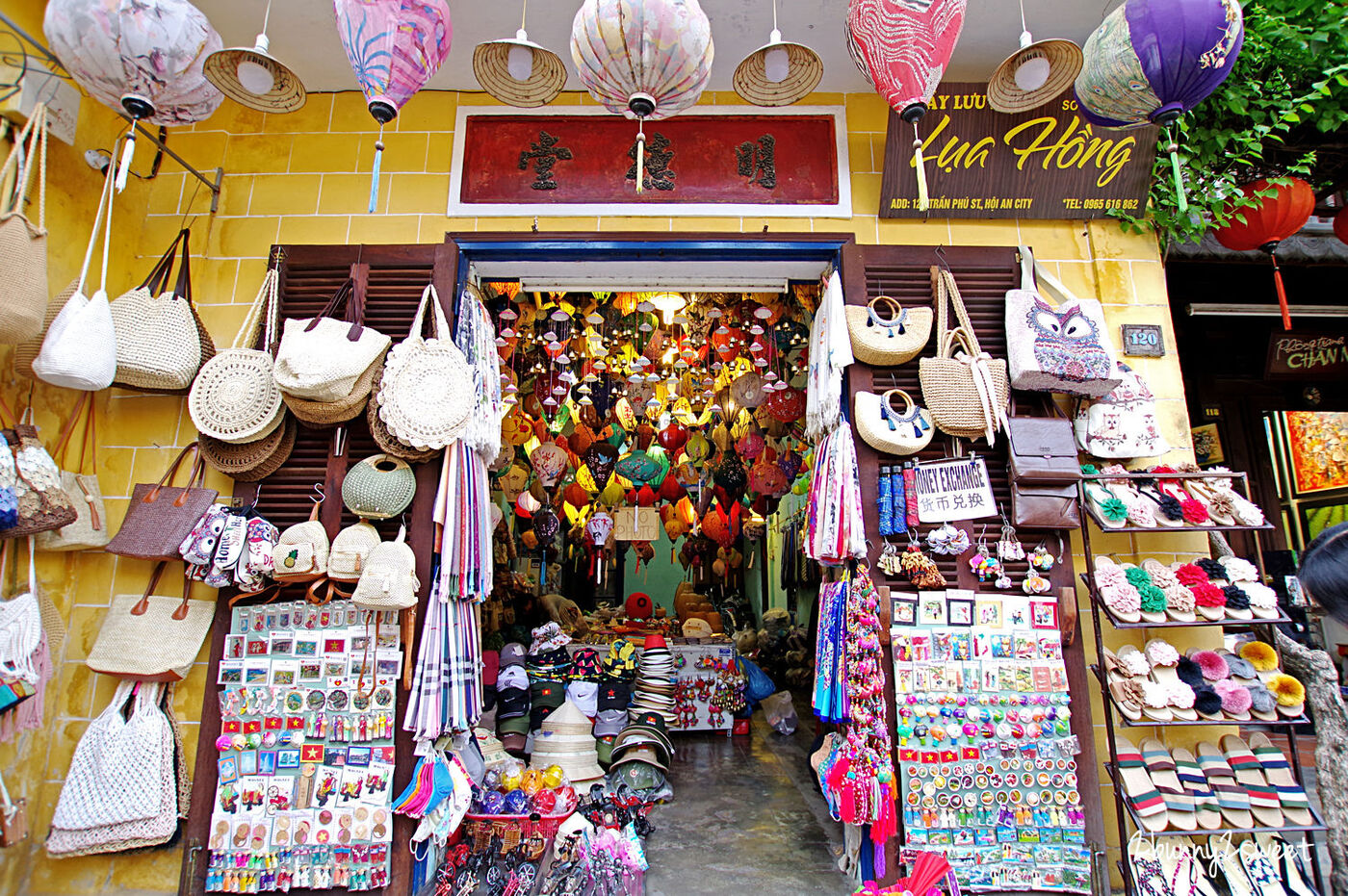 [越南｜會安。景點 ] 會安古鎮 Hoi An Ancient Town~輕舟、水岸、燈籠、古宅、人力車、奧黛～保留十六世紀國際商港繁華街景的世界文化遺產 &#038; Mia Fish 越南料理｜中越必遊景點｜會安古城｜Bamboo Airway 越竹航空｜誠旺旅行社 @兔兒毛毛姊妹花