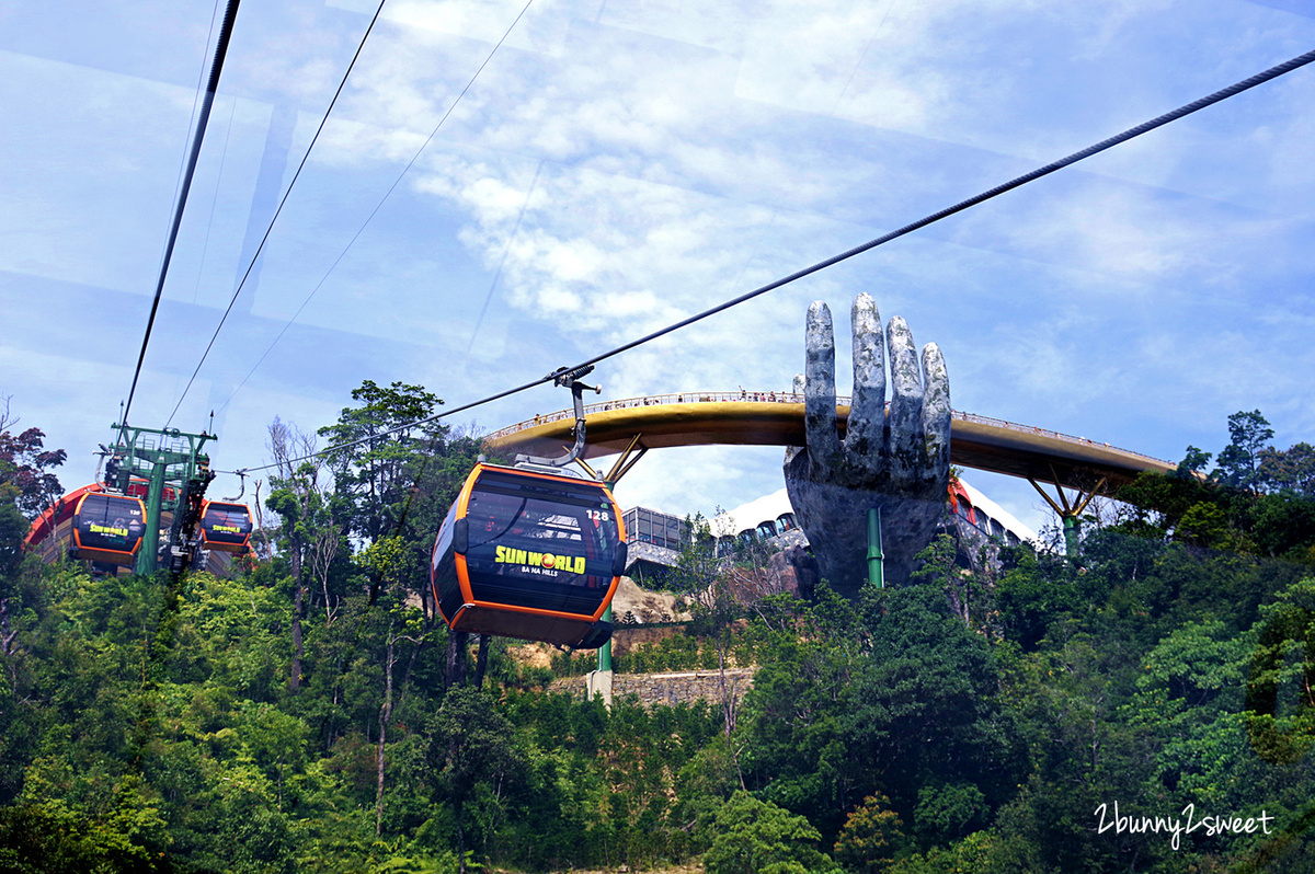 越南峴港景點》巴拿山 Sun World Ba Na Hills 詳盡地圖攻略～黃金佛手橋、法國村、室內遊樂園、超長高空纜車&#038;高山過山車 @兔兒毛毛姊妹花