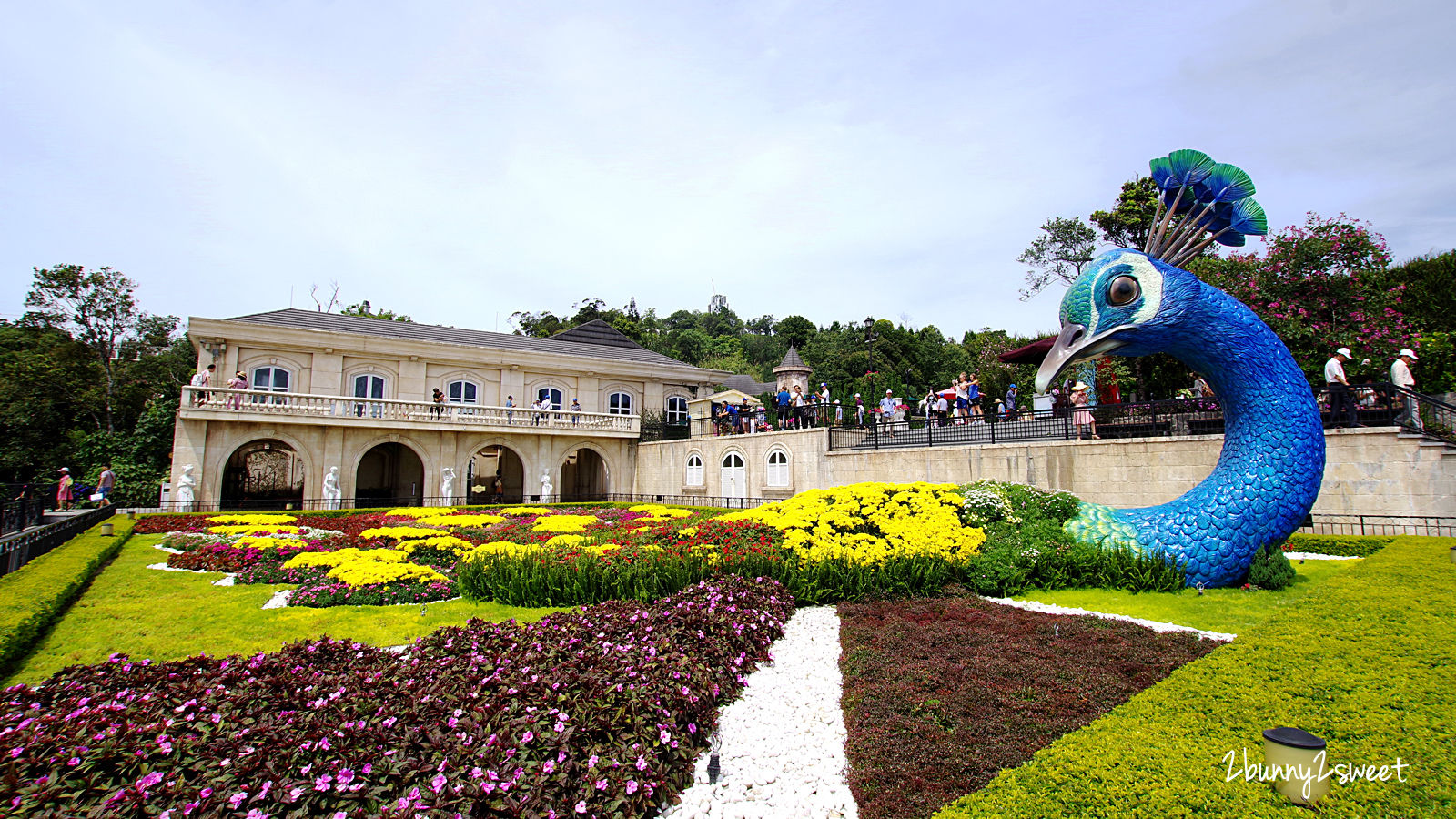 越南峴港景點》巴拿山 Sun World Ba Na Hills 詳盡地圖攻略～黃金佛手橋、法國村、室內遊樂園、超長高空纜車&#038;高山過山車 @兔兒毛毛姊妹花