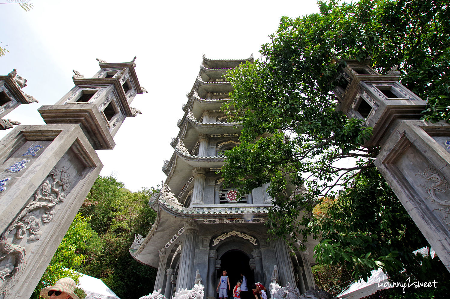 [越南｜峴港。景點] 五行山 Ngũ Hành Sơn~大理石山裡藏著莊嚴佛寺、洞窟大佛、壯麗美景～峴港必遊 Marble Mountain｜中越旅遊｜Bamboo Airway 越竹航空｜峴港直航｜誠旺旅行社 愛越峴港 @兔兒毛毛姊妹花