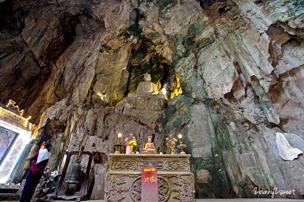 [越南｜峴港。景點] 五行山 Ngũ Hành Sơn~大理石山裡藏著莊嚴佛寺、洞窟大佛、壯麗美景～峴港必遊 Marble Mountain｜中越旅遊｜Bamboo Airway 越竹航空｜峴港直航｜誠旺旅行社 愛越峴港 @兔兒毛毛姊妹花