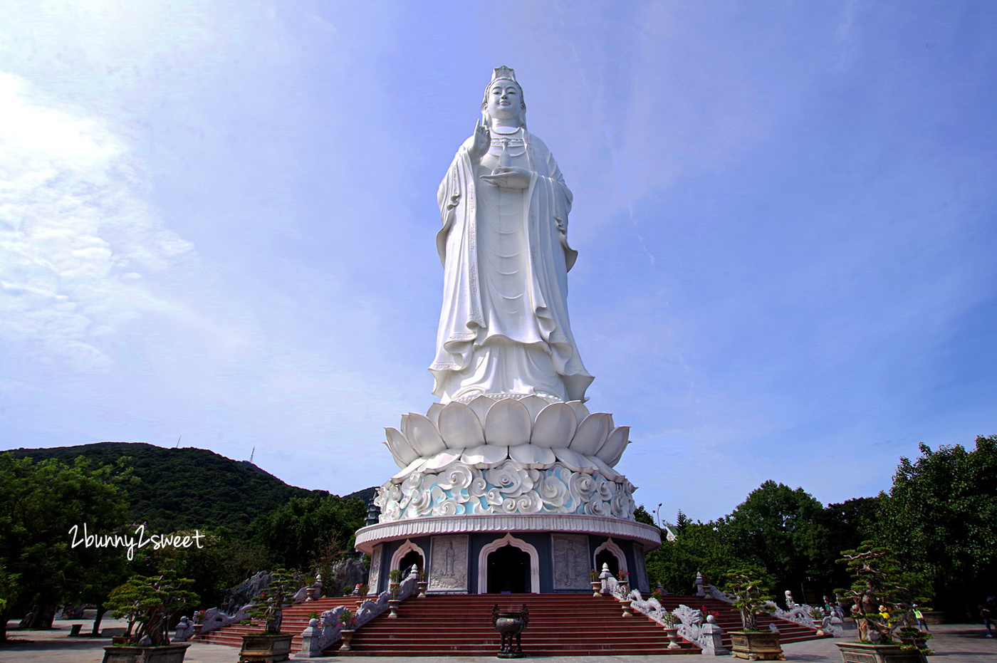 峴港景點》峴港三大必遊美拍景點～網美最愛粉紅大教堂、亞洲最高白玉觀音、世界最長鋼筋龍型橋樑｜中越必遊景點 @兔兒毛毛姊妹花